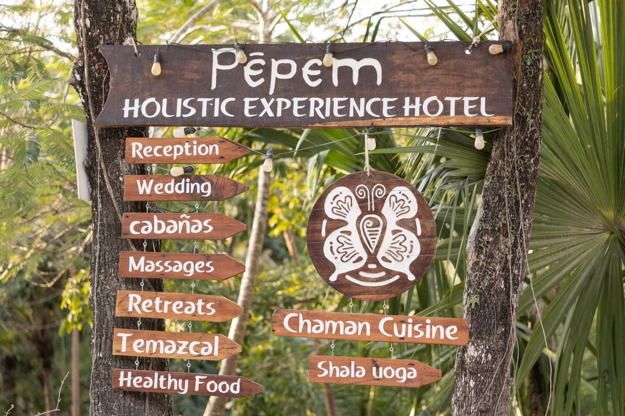 Vila Pepem Holistic Experience - Adults Only Tulum Exteriér fotografie